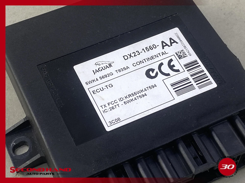 Unidade de controle de pressão dos pneus Jaguar XKR 2010-2015 DX231560AA - Imagem 2 de 4