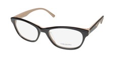 NEW VERA WANG LUXE LAENE EYEWEAR PLASTIC BLACK WOMENS FULL-RIM 52-17-135 BK CAT
