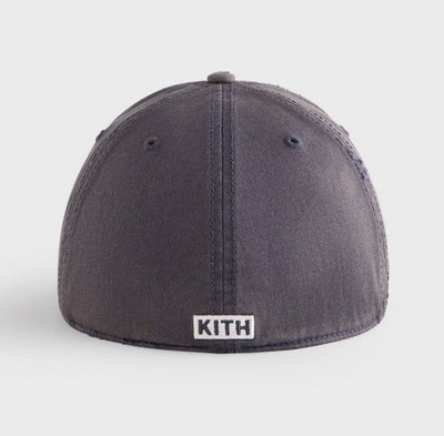 Kith '47 New York Yankees Sun Washed Franchise LS Cap XXL Granite