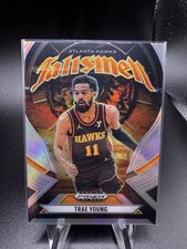 2024-25 Panini Prizm Black - Trae Young - TALISMEN SILVER Prizm