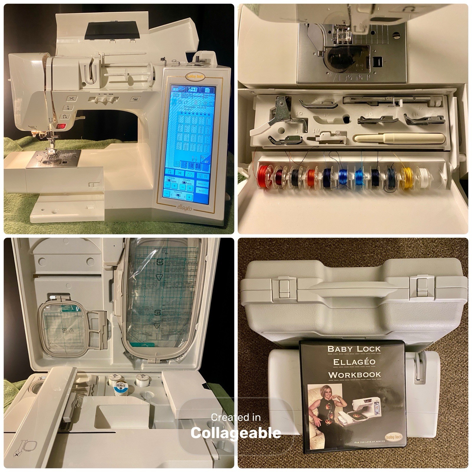 Machine - Case, Accessories - Cot