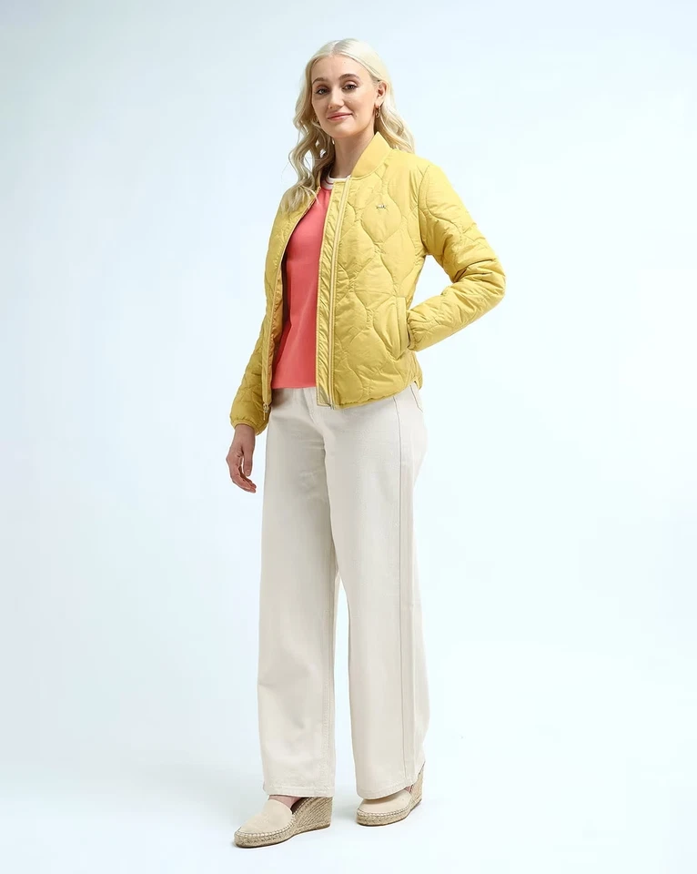 U.S. POLO ASSN. Women’s Quilted Winter Jacket – Regular Fit, Zip-Front | Buy Now - Image 3 of 4