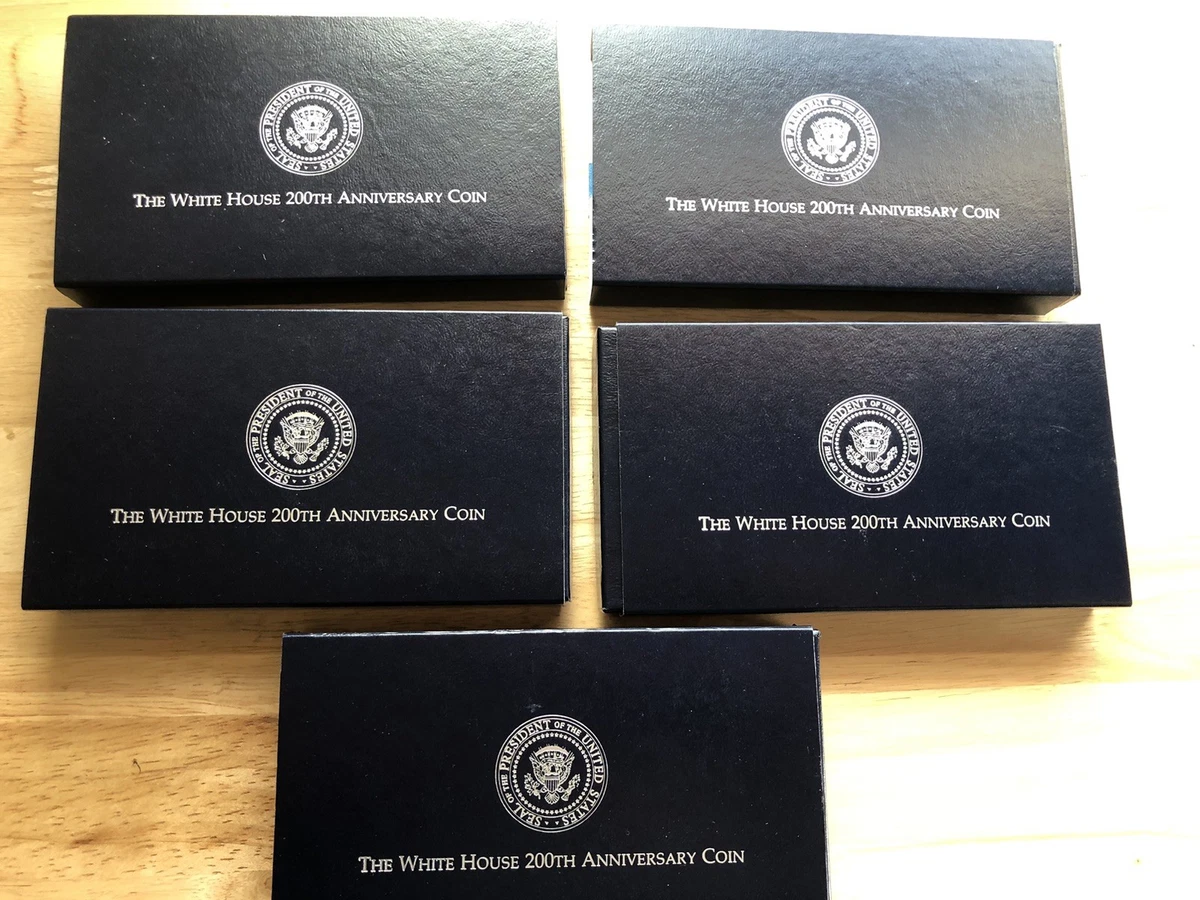 The White House 200th Anniversary Coin X 5 | eBay