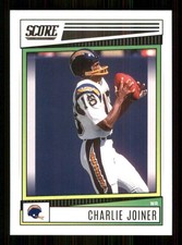 2022 Score #142 Charlie Joiner San Diego Chargers 61001