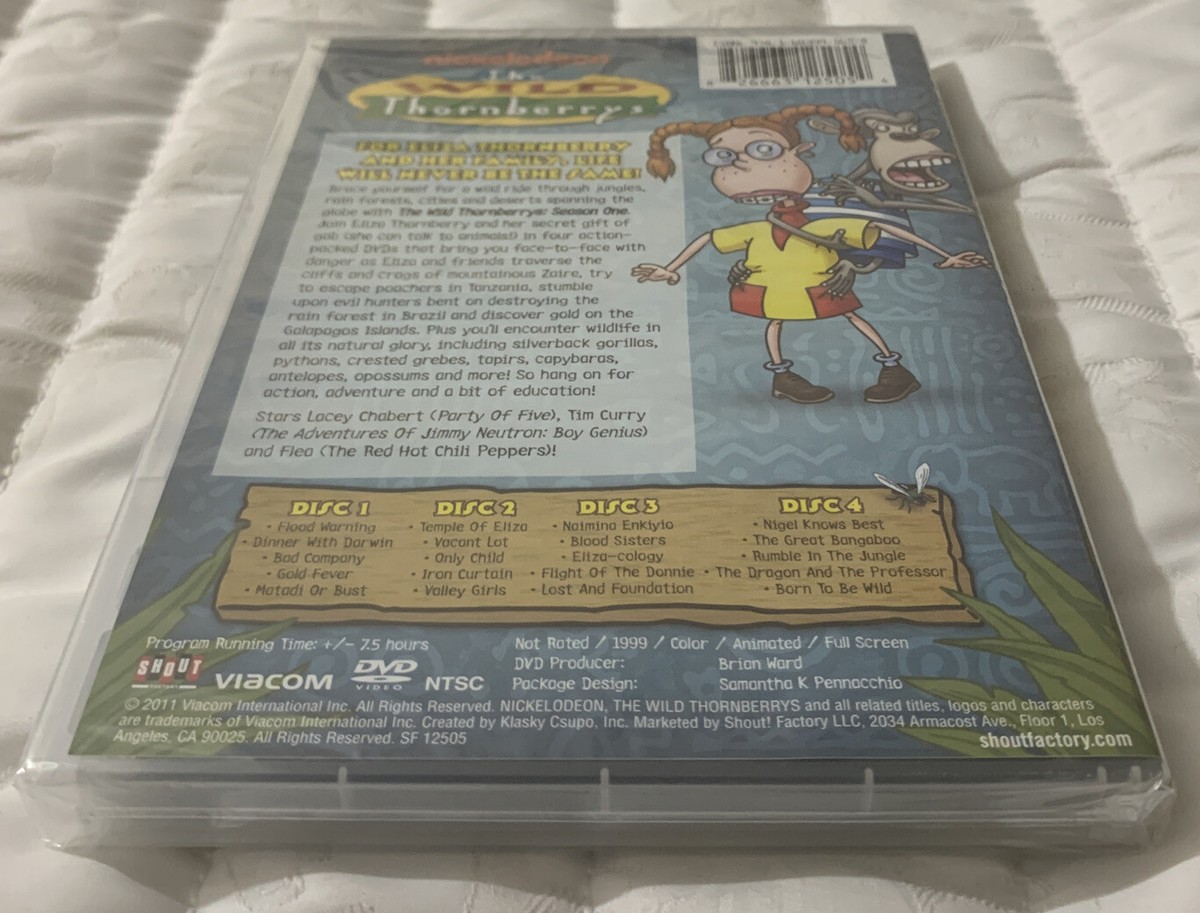 The Wild Thornberrys Season 1 (4 DVD Set) 20 Animated Episodes