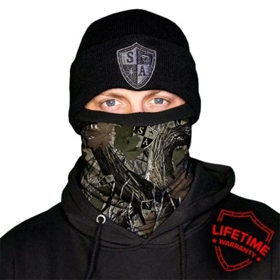 SA FISHING Salt Armour Dregs Camo Thermal Fleece Lined Gaiter By Salt Armour Co. USA SA Co.