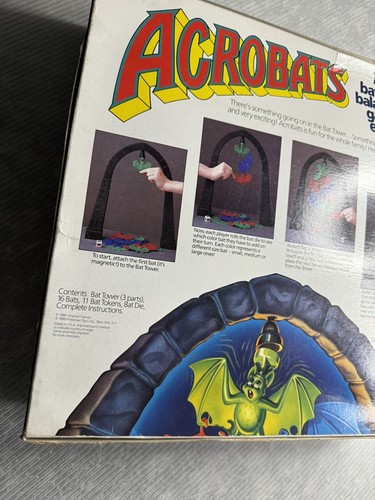 vintage ACROBATS The Battiest Balancing Game Ever 1989 Pressman - Picture 21 of 21