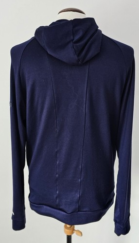 Mens Boo Hoo Man Active Navy Blue Hoodie Gym/Training/Sports - Medium - Picture 4 of 12