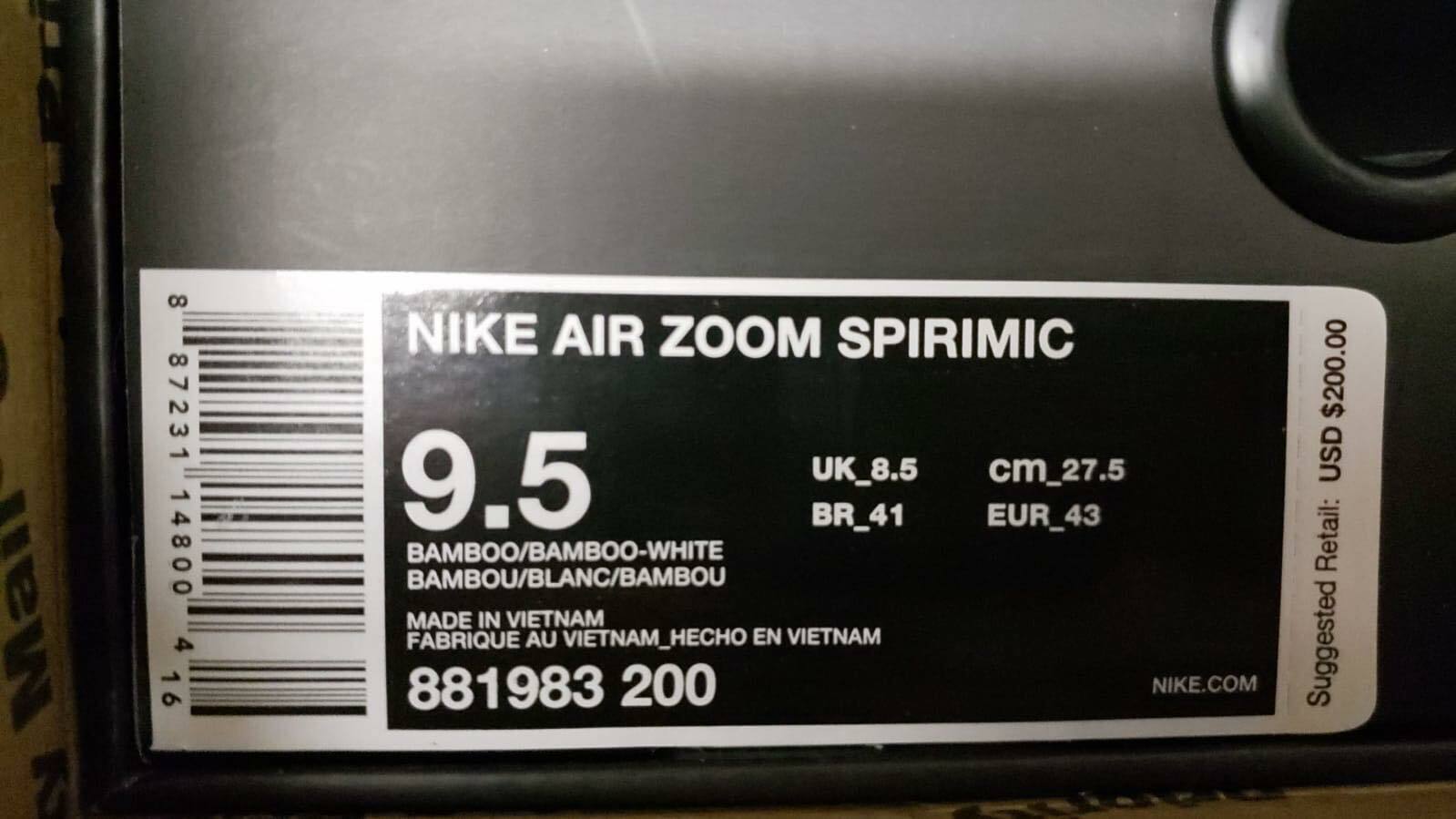 Mens Nike Air Zoom Spirimic Spirimic Spirimic 881983-200 Bamboo Bamboo Brand New Size 9.5 1dbd88 Mens Nike Air Zoom Spirimic Spirimic Spirimic 881983-200 Bamboo Bamboo Brand New Size 9.5 1dbd88