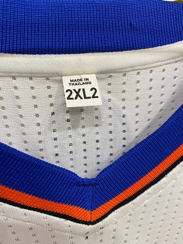 New York Knicks Adidas Rev 30 Authentic 2011 Blank Jersey XXL+2 Pro Cut - Picture 6 of 10