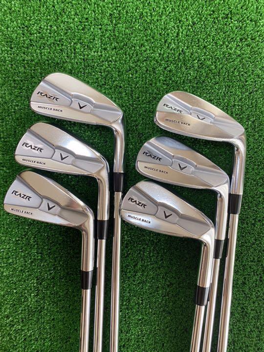 Callaway RAZR X MUSCLE BACK Iron Set 5-9+Pw 6pcs Dynamic Gold S300 Golf  Clubs