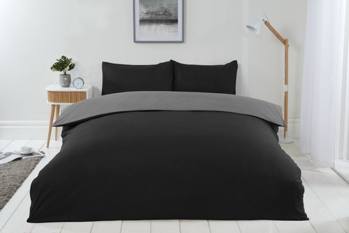 Duvet Set Reversible Soft Quilt Cover with Pillow Cases - Lyla - Picture 2 of 38