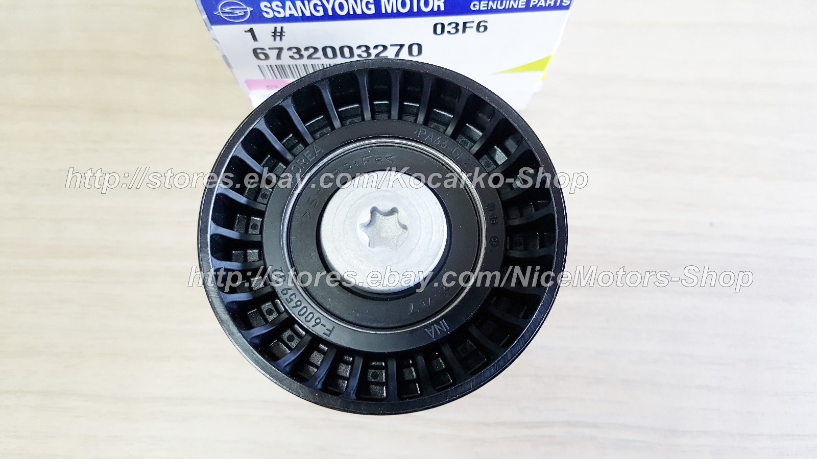 OEM Diesel Idler Pulley ASSY W/Short Bolt Ssangyong Tivoli D16F  