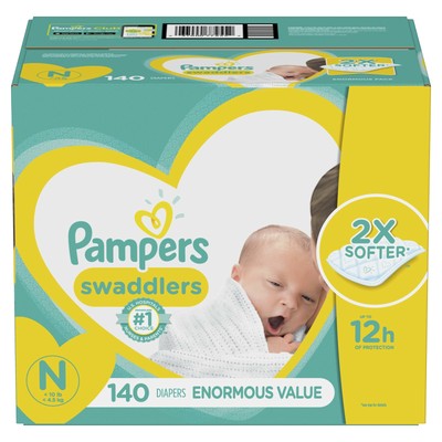 140 newborn pampers