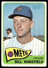 1965 Topps Bill Wakefield /* New York Mets #167