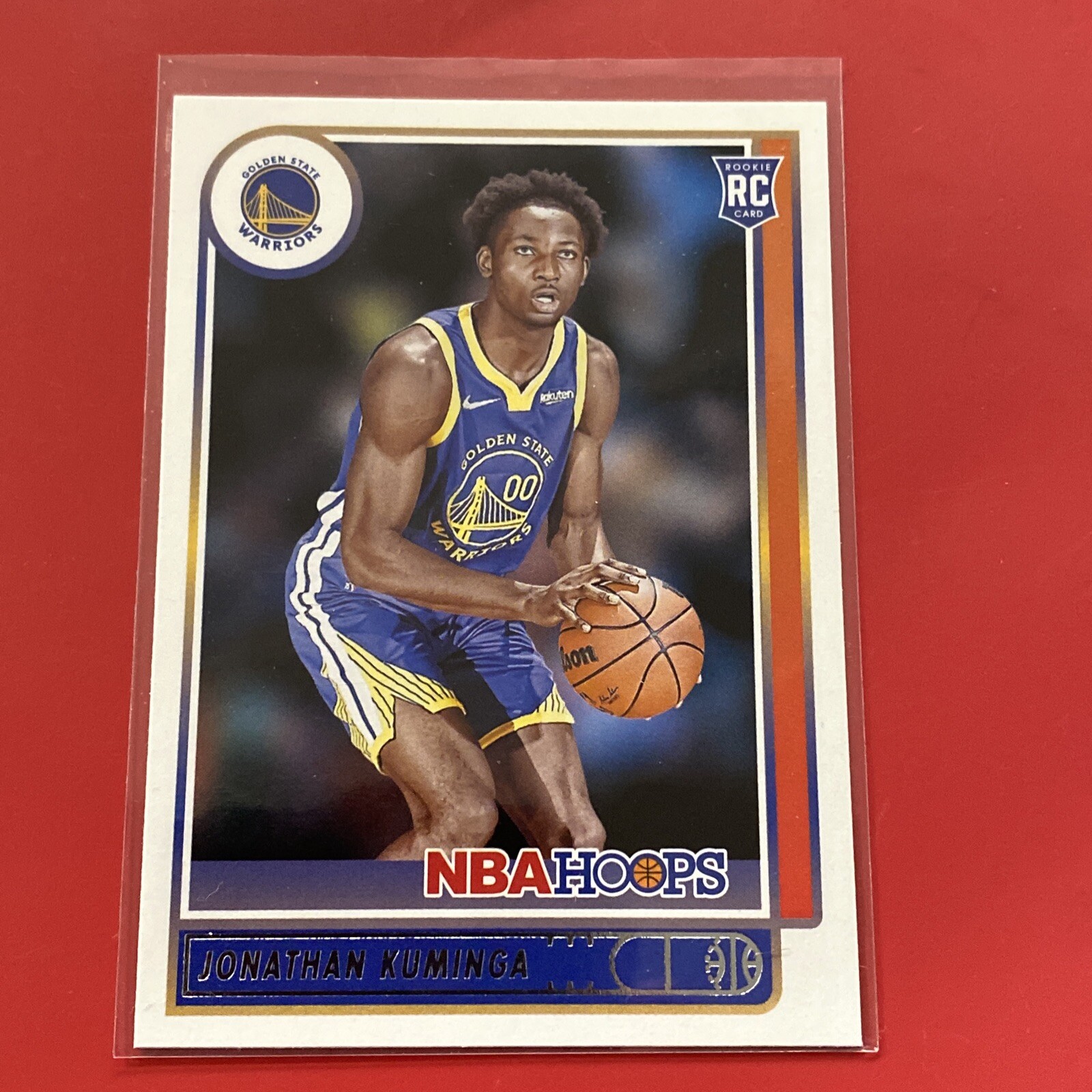 2021-22 Panini NBA Hoops Jonathan Kuminga RC #219 WARRIORS