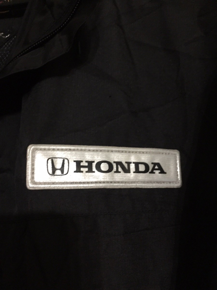 Veste Moto Vintage SEBA HONDA US Coast Guard - Taille L - Noire, Fermeture éclair - Occasion Très Bon état