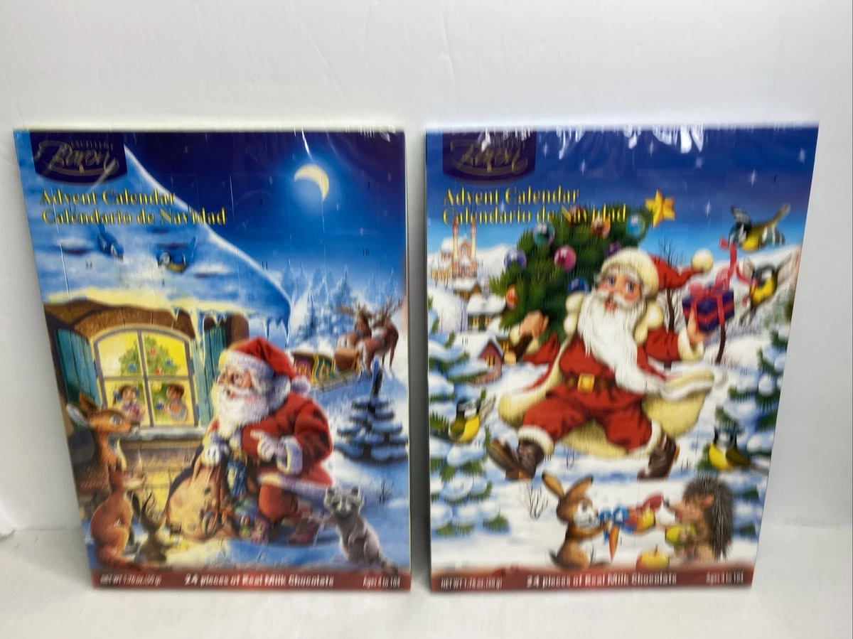 2) Excellent Baron Sealed Advent Calendars Milk Chocolate Expired 2014 |  eBay