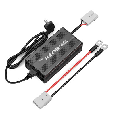 Gebraucht LiTime 14.6V 10A Lithium Batterieladegerät für 12V LiFePO4 Batterie