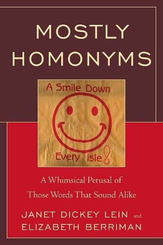 Thumbnail - Elizabeth Berriman Janet Dickey Lein Mostly Homonyms (taschenbuch)