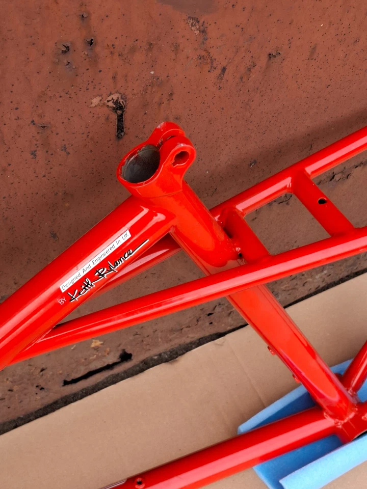 Retro NOS Custom Keith Rylance Rahmen TT-54cm ST-45cm - Bild 4 von 4