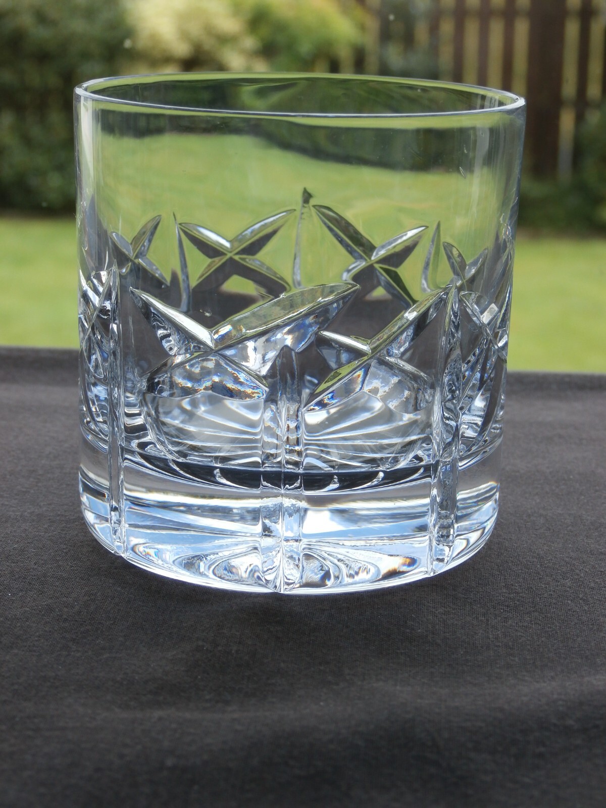 Tyrone Crystal Rummer / Whiskey Glass Stamped Ex Cond eBay