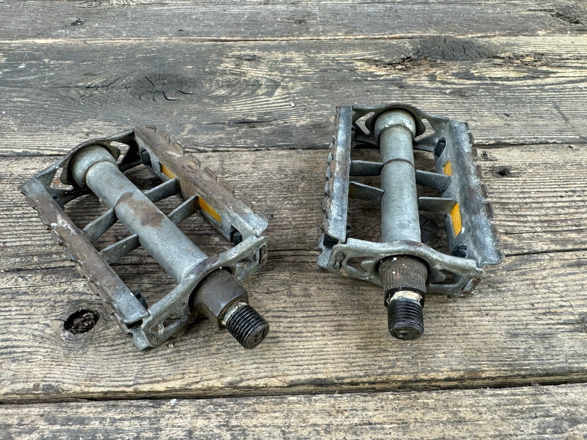 bmx 1/2” Rat Trap Pedals Old School Vintage Bmx | eBay