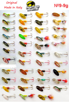 Panther Martin 9g. Angeln,Spinner,Blinker Köder,Forelle,Hechte,Barsch,Trout