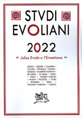 AA.VV.  Evolutionsstudien 2022. Julius Evola und die Hermetik. Tagungsakte