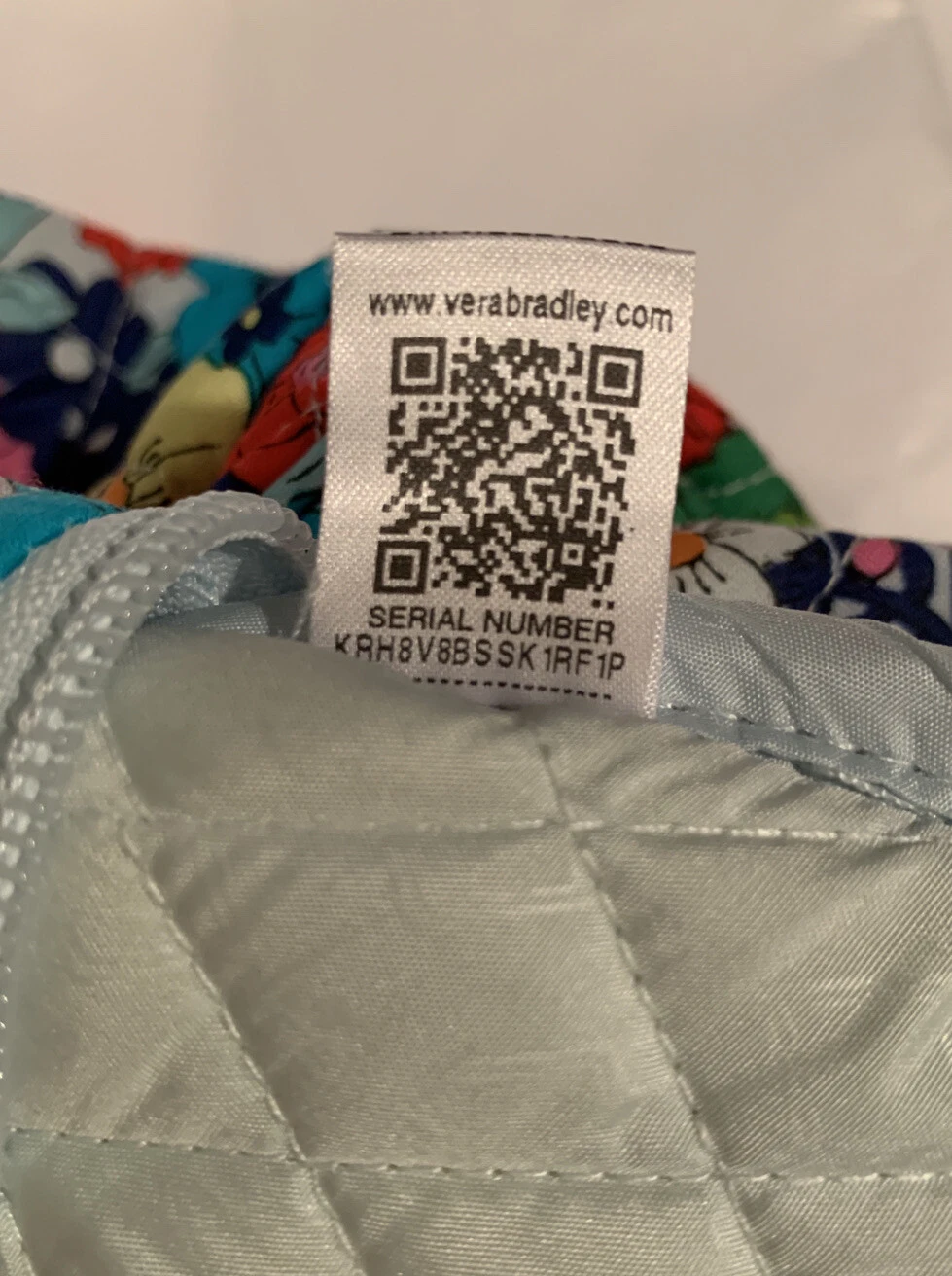 BY FAR Borsone da viaggio grande Vera Bradley motivo floreale borsone pieghevole nuovo