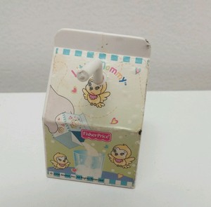 Fisher Price Little Mommy Milk Carton Pretend Play Plastic 2 5