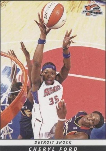 Signed Cheryl Ford WNBA Detroit Shock 8 x 10 | eBay