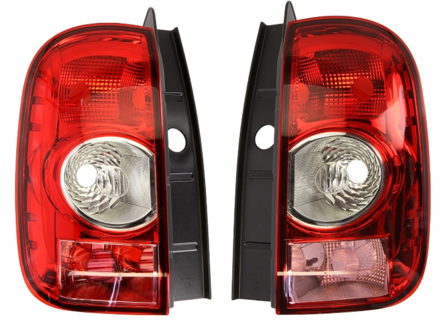 Feu arriere Dacia Duster 2010 a 2013 bloc optique rouge et blanc gauche et droit