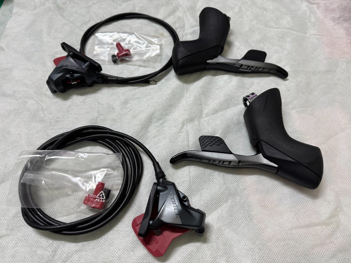 パーツ Sram Force AXS 12s STI/Brake set SRAM Force eTap AXS 12 Speed HRD Disc Shift/Brake Pair | eBay