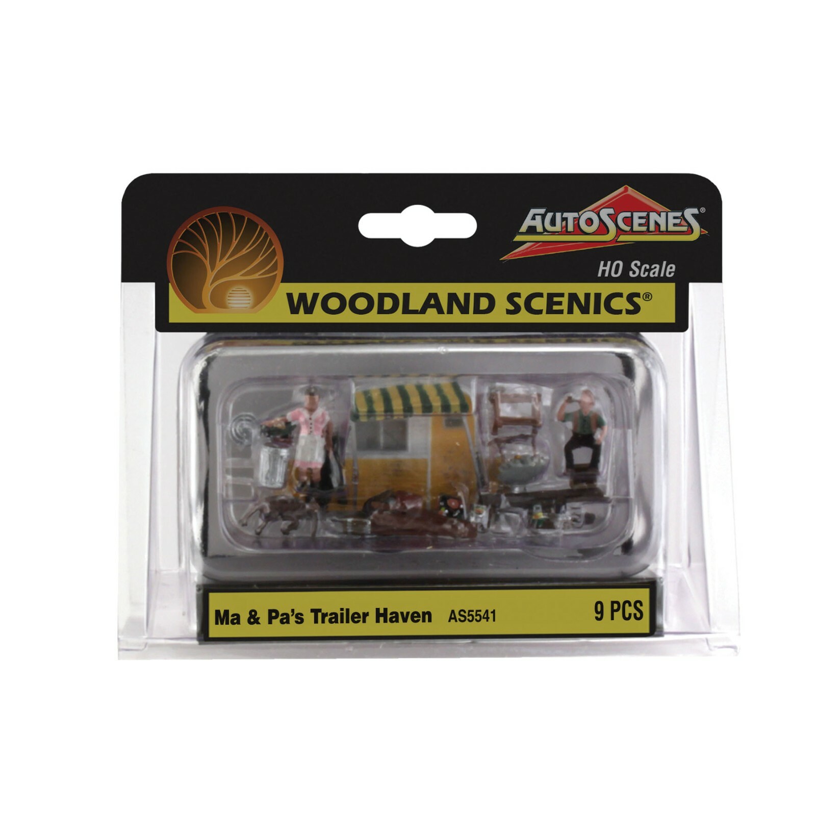 O Scale Rv Woodland Scenics ~ HO Scale RV ~ Ma & Pa's Trailer Haven ~ AS5542 | eBay