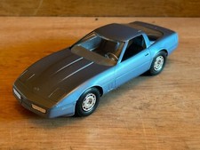 1985 Corvette Dealer Promo Car 125 Chevrolet Toy Model Wbox Blue Vintage 1985 Corvette Dealer Promo Car 125 Chevrolet Toy Model Wbox Blue Vintage