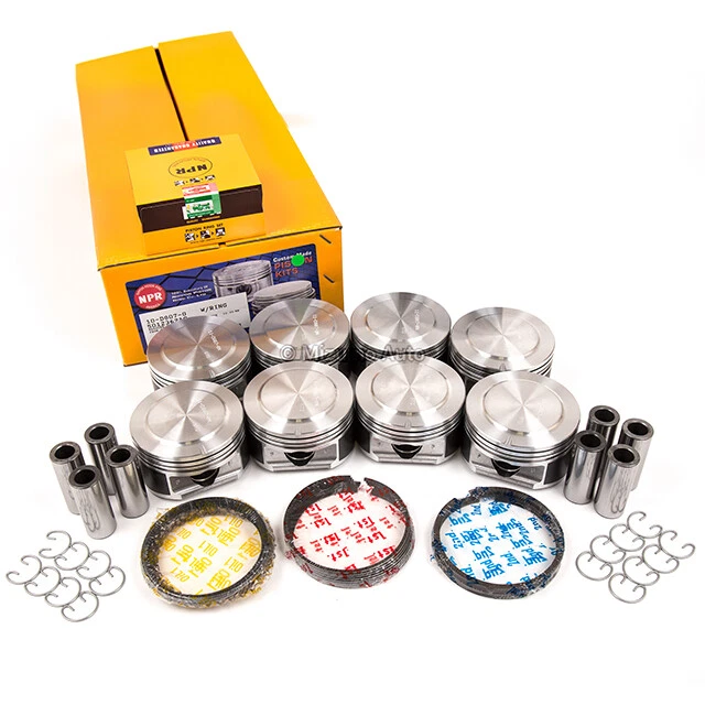 Rodamientos de varilla principal de pistones de alta salida aptos para Dodge Dakota Jeep 02-07 4,7 L SOHC VIN J Foto 3 de 4