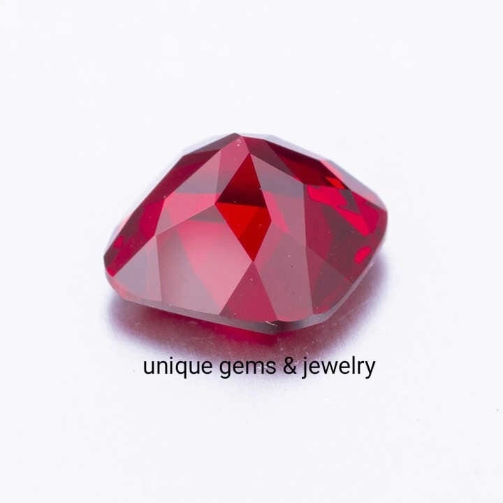Certified 10.50 Ct Mozambique Red Color Ruby Cushion VVS1 Loose Gemstone 1+Gift - Image 2 of 4