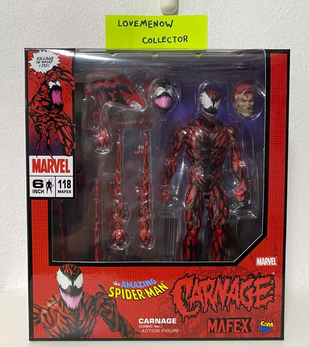 MAFEX No.118 CARNAGE(COMIC Ver.)-