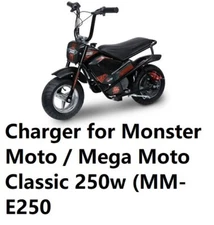 🔥Charger for 24V Monster Moto / Mega Moto Classic 250w Electric Mini Bike YSCDQ