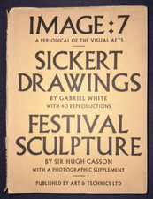 SICKERT IMAGE VISUAL ART PERIODICAL 1952 DJ No. 7 HUGH CASSON
