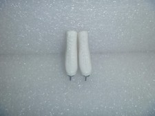 Barbie Shoes - Actually White Ice Skates With Gray Tone Blades
