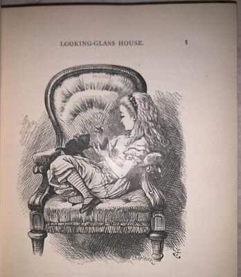 1905, THROUGH THE LOOKING-GLASS by LEWIS CARROLL, JOHN TENNIEL