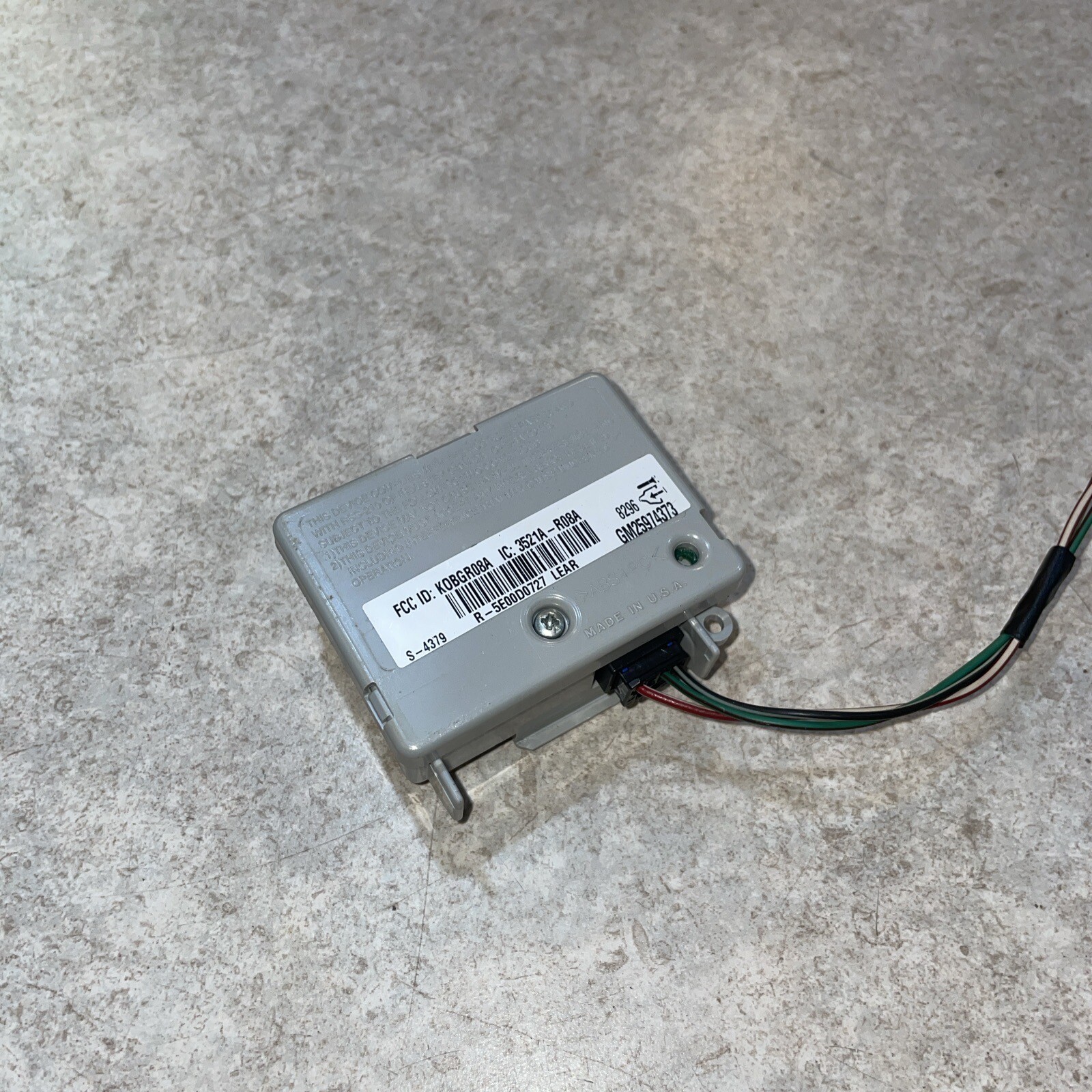 Chevy Pontiac G5 G6 HHR AURA MALIBU Antitheft Keyless Entry Module