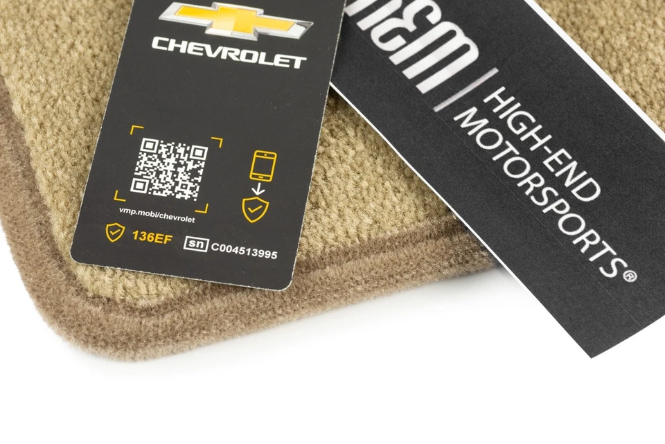 Alfombrillas Chevrolet Tahoe 2015-2020 - pajarita negra tostada Premium 32 oz UpGrade Foto 3 de 3