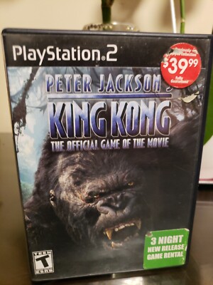 Peter Jackson's King Kong: The Official Game of Movie ps2 Tested PlayStation 2  