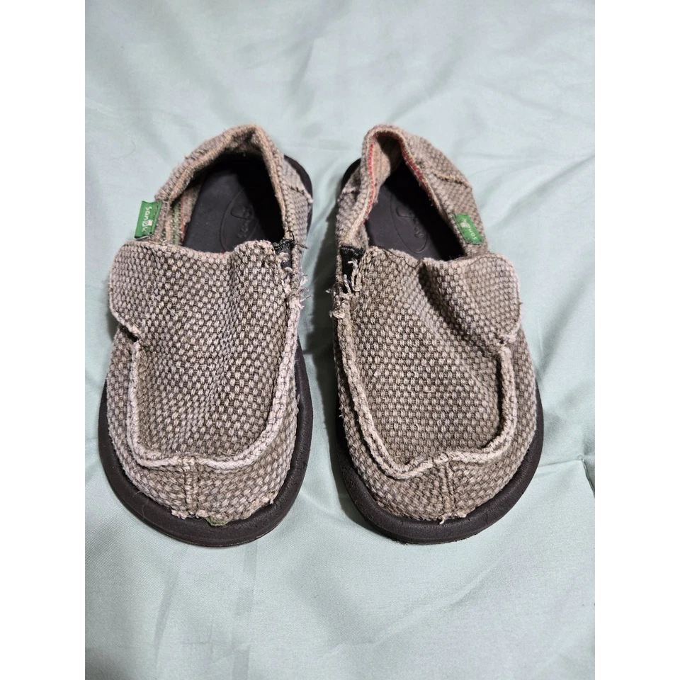 Zapatos sin cordones Sanuk talla 10 para niños pequeños Foto 2 de 4