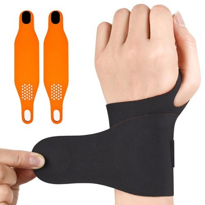 2PCS Ulnar Wrist Brace for Right & Left Hand, Ultra-Thin Elastic Wrist Wrap C...