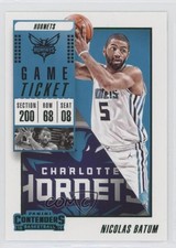 2018-19 Panini Contenders Game Ticket Green Nicolas Batum #24 5ta
