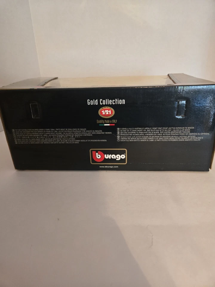 Ford SVT F150 1999 camioneta Bburago Gold Collection rojo relámpago 1:21 Foto 4 de 4